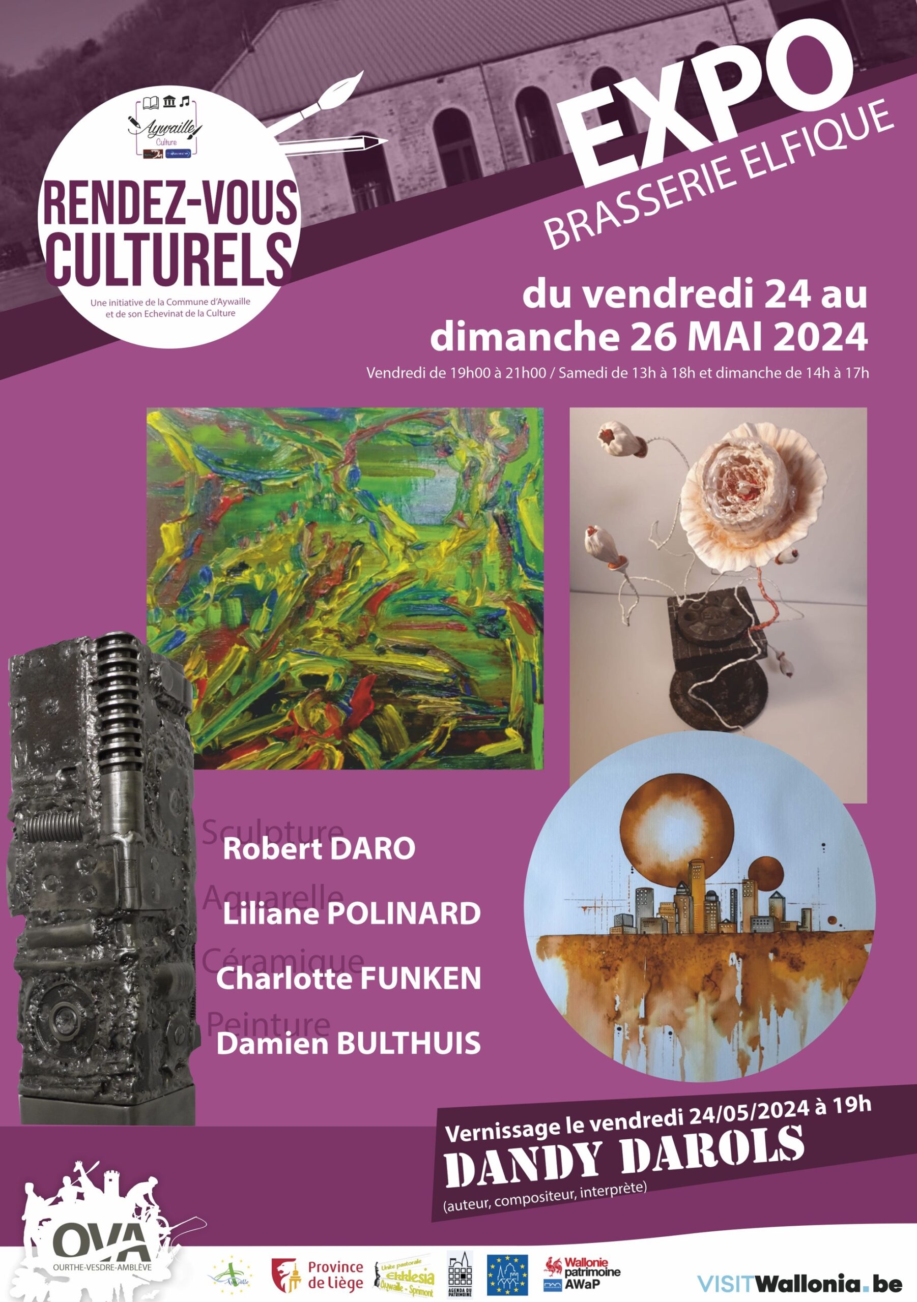Rendez-vous culturels – Exposition Brasserie Elfique